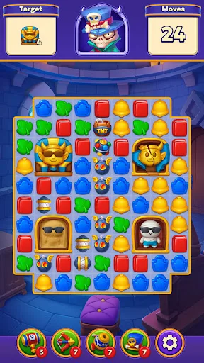 Boo-Tique Hotel Match-3 Game screenshot 1