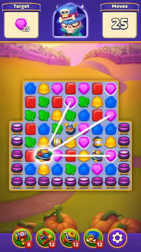 Boo-Tique Hotel Match-3 Game screenshot 2