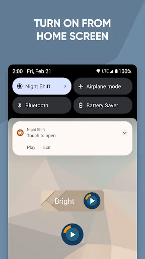 Filtro de luz azul - Luz noche screenshot 2