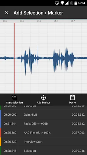 Auphonic Edit screenshot 3