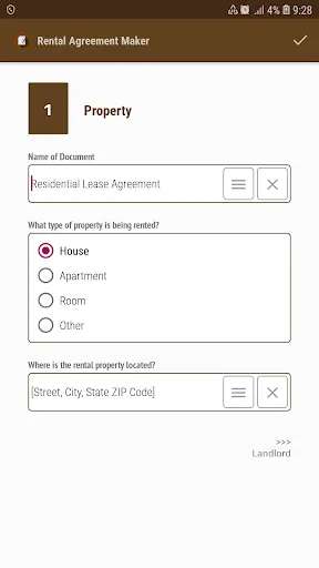 Rental Agreement Maker screenshot 2