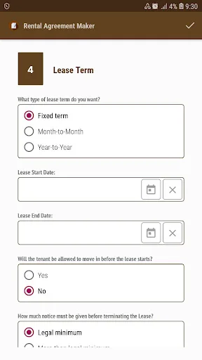 Rental Agreement Maker screenshot 5