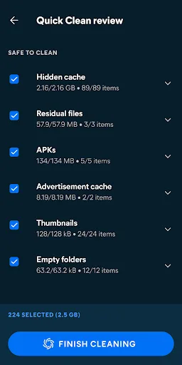 Avast Cleanup: limpiador screenshot 2