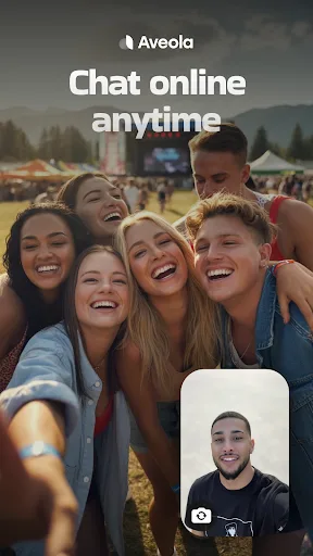 Aveola: VideoChat with Friends screenshot 1