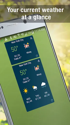Weather Widget by WeatherBug screenshot 3