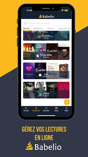 Babelio, para los lectores screenshot 1