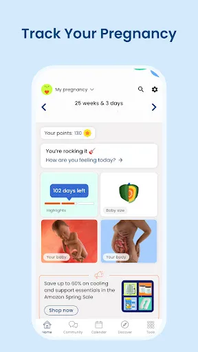 Pregnancy App & Baby Tracker screenshot 1