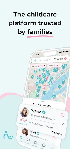 Babysits - Знайти няню screenshot 1