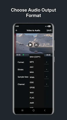 Video to Audio Converter screenshot 1