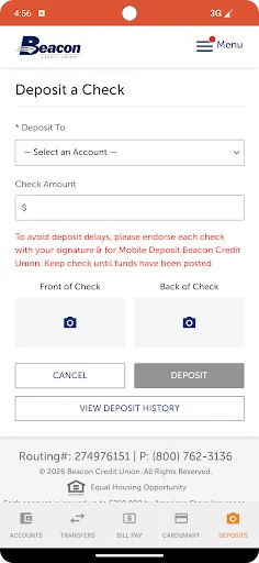 Beacon Credit Union screenshot 3