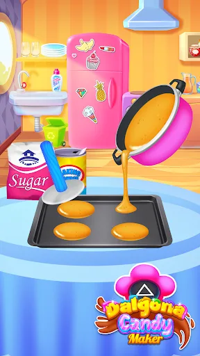 Dalgona Candy Honeycomb Cookie screenshot 4
