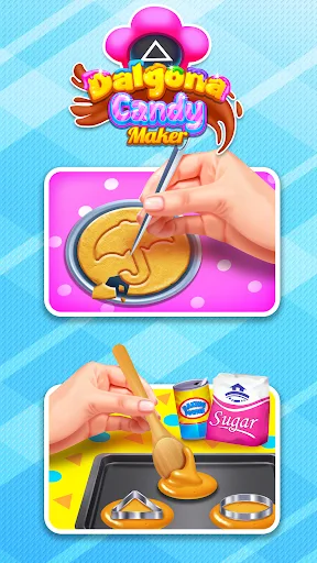 Dalgona Candy Honeycomb Cookie screenshot 5