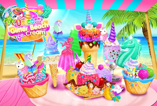 Rainbow Unicorn Ice Cream screenshot 4