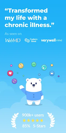 Symptom, Mood & Period Tracker screenshot 1