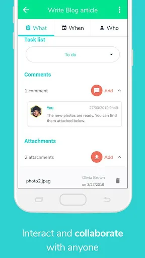 Beesbusy - gestion de projets screenshot 3