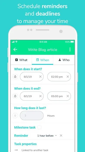 Beesbusy - gestion de projets screenshot 4