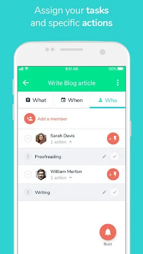 Beesbusy - gestion de projets screenshot 5