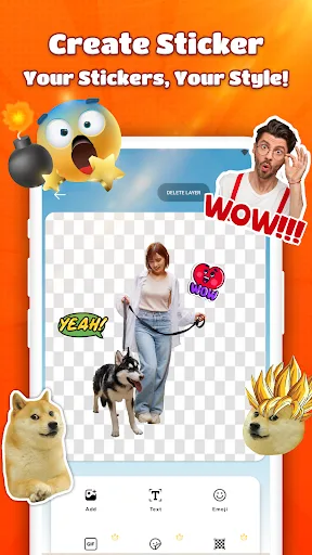 Sticker Fun & Emoji Maker screenshot 4