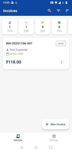 Simple Invoice - Bill Maker screenshot 1