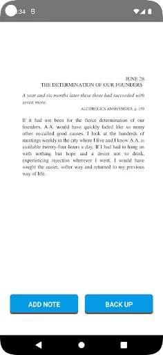 AA Recovery : Daily Literature screenshot 2