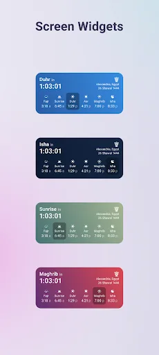 Fajr: Alarma, Horarios oración screenshot 3