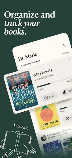 bookie – Tracke deine Bücher screenshot 1