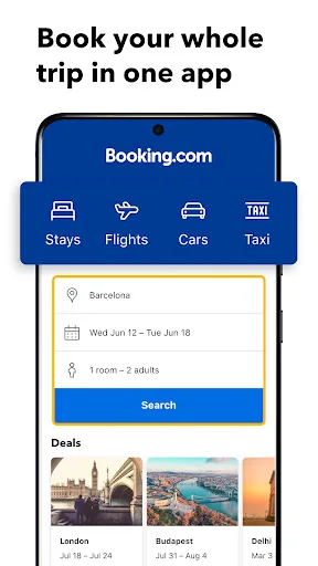 Booking.com Бронювання готелів screenshot 2
