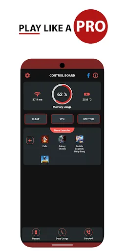 Game Booster VIP Lag Fix & GFX screenshot 1