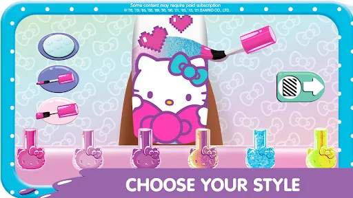 Salón de uñas Hello Kitty screenshot 2