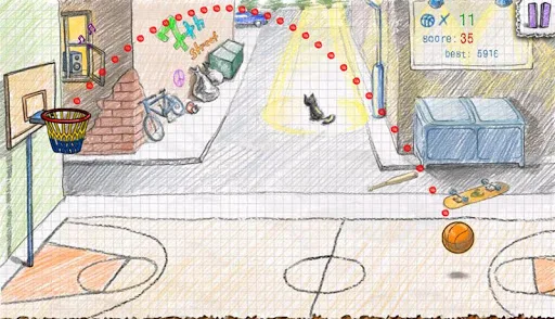 Doodle Basketball 2 screenshot 2