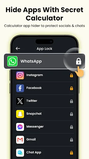 Calculator Lock - Hide Photos screenshot 4