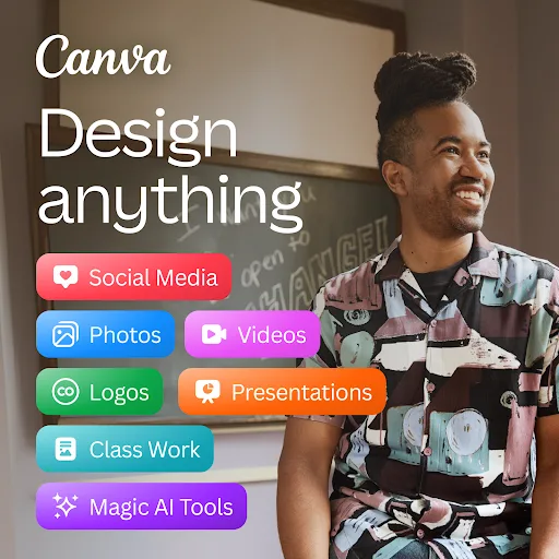 Canva: дизайн, фото та відео screenshot 1