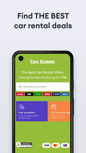 Cars-scanner - renting coches screenshot 1