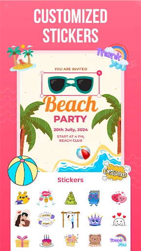 Crear Invitación De Cumpleaños screenshot 4