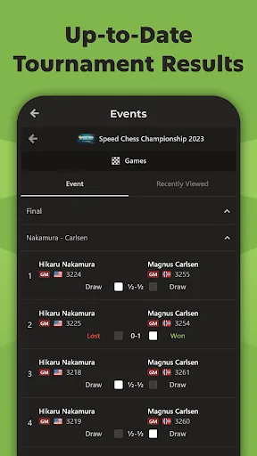 Chess Events: Games & Results screenshot 3
