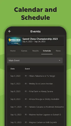 Chess Events: Games & Results screenshot 4
