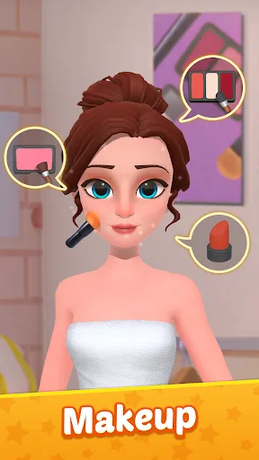 Merge Story：Makeup Games screenshot 5