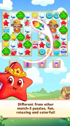 Candy Riddles: Match 3 Puzzle screenshot 1