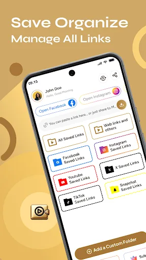Bookmark Links: Mediawallet screenshot 1