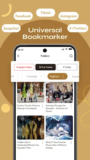 Bookmark Links: Mediawallet screenshot 3