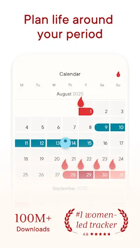 Clue Cycle & Period Tracker screenshot 3