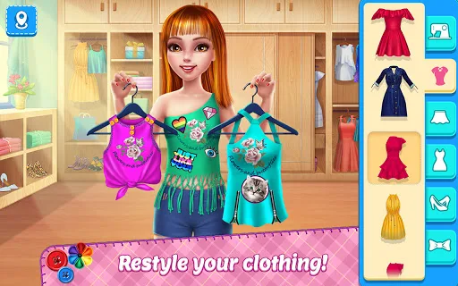 DIY Fashion Star - Doll Game screenshot 1
