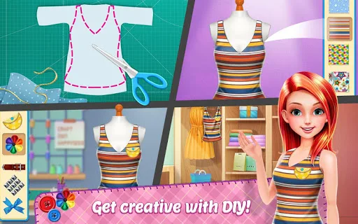 DIY Fashion Star - Doll Game screenshot 2