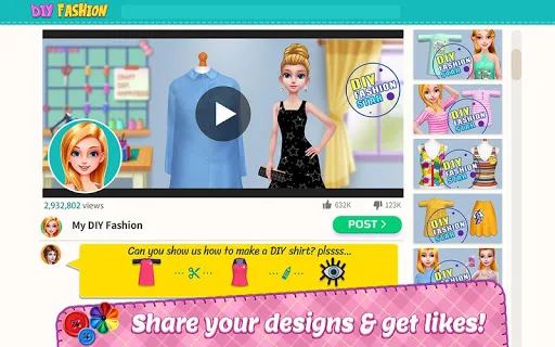 DIY Fashion Star - Doll Game screenshot 4