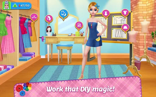 DIY Fashion Star - Doll Game screenshot 5