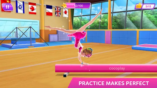 Gymnastics Superstar Star Girl screenshot 4