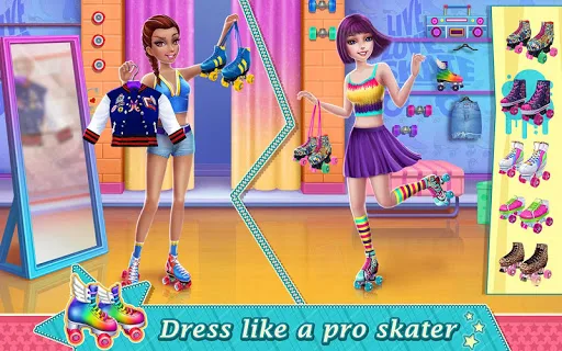 Roller Skating Girls screenshot 1