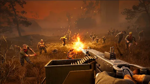 Zombie Fire 3D: Offline Game screenshot 1