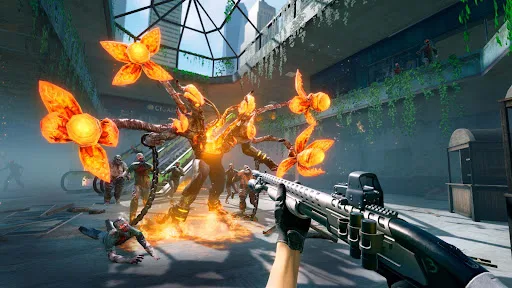 Zombie Fire 3D: Offline Game screenshot 2