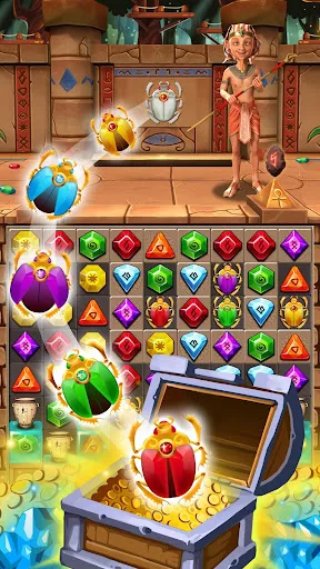 Jewel Ancient 2: Три в ряд screenshot 1